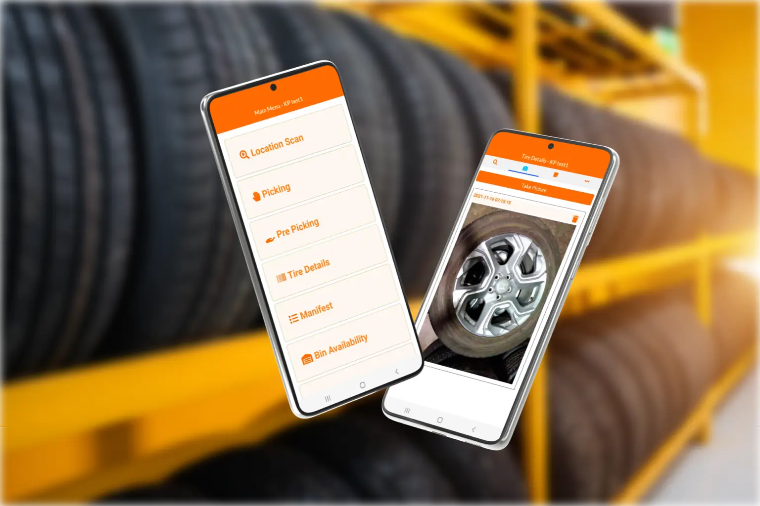 tire trax mobile application development